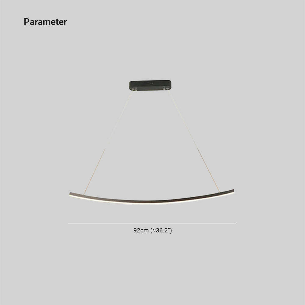 Louise Pendant Light Dimensions - 92cm/36.2"