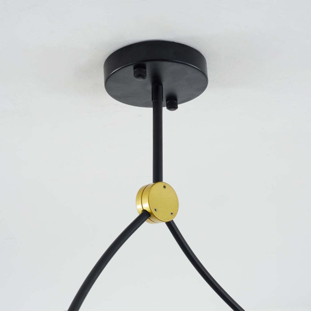 Valentina Chandelier Ceiling Mount, Minimalist Design, Lassola