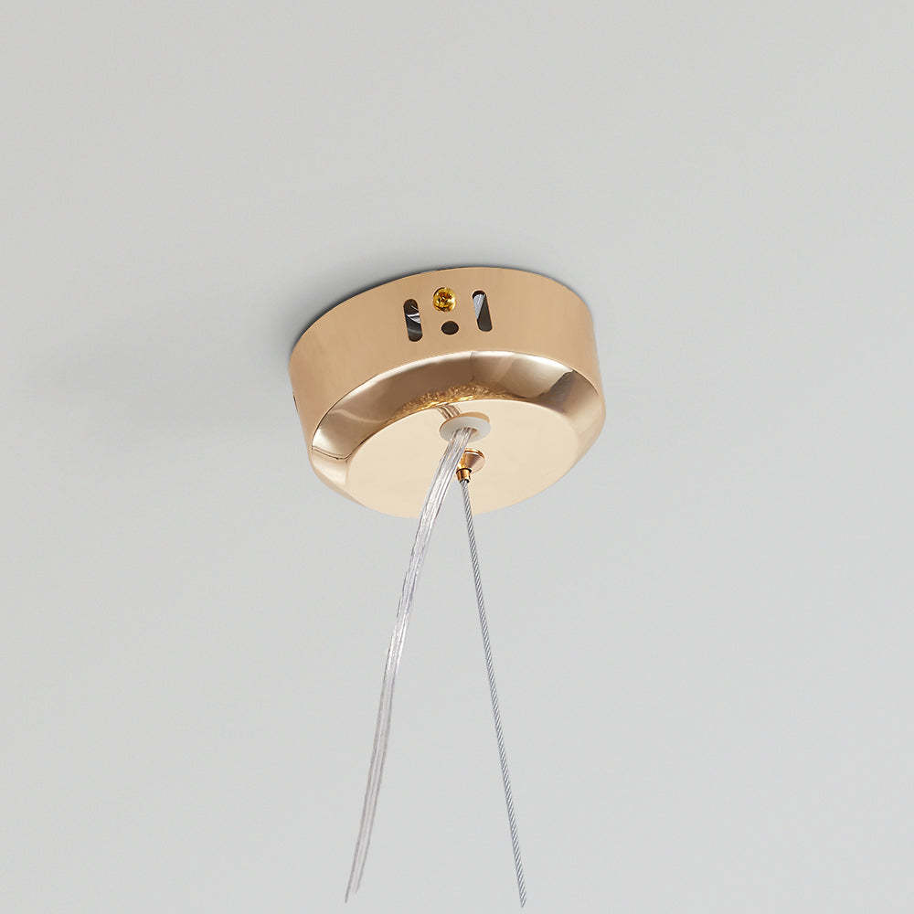 Lili Vintage Pendant Light, ceiling mount detail