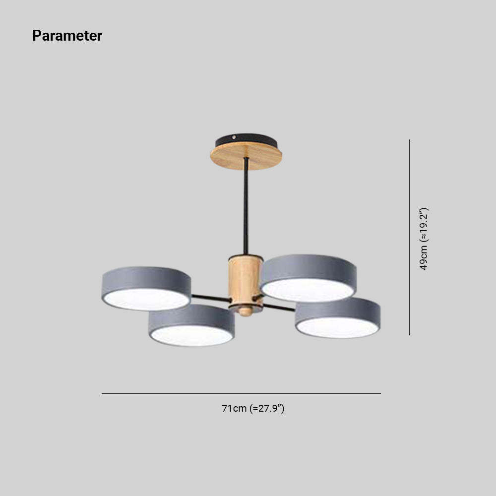 Sienna Art Deco Pendant Light - Dimensions