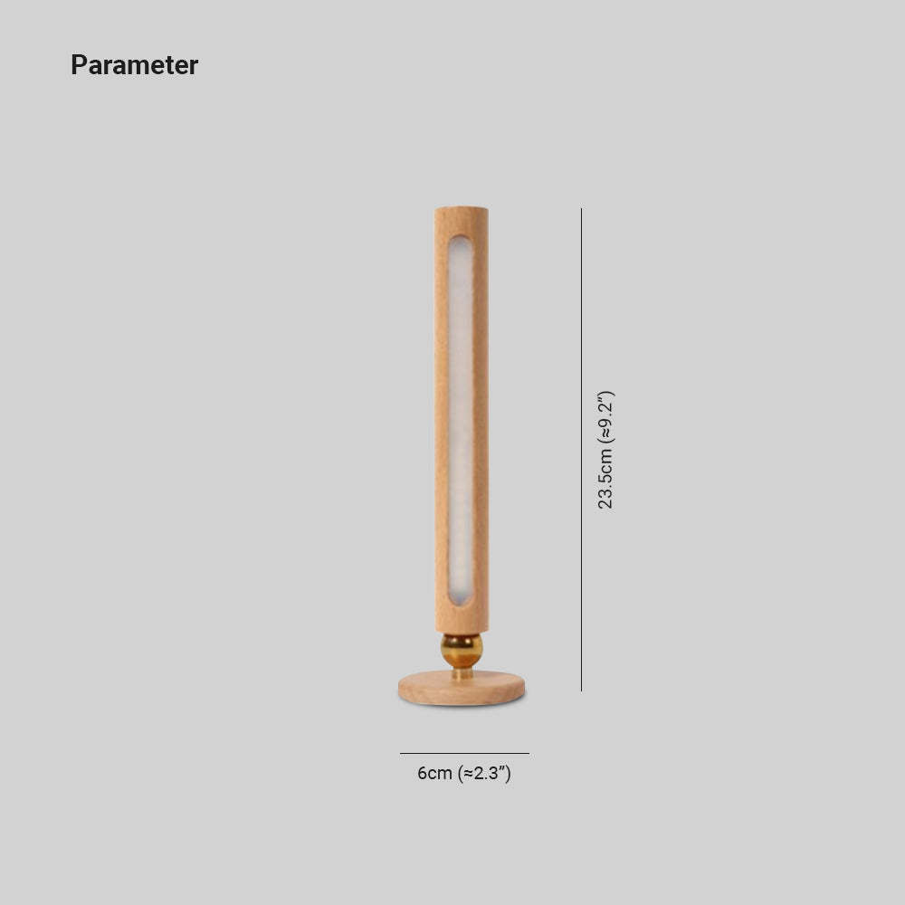 Ozawa Wooden Metal Wall Lamp dimensions