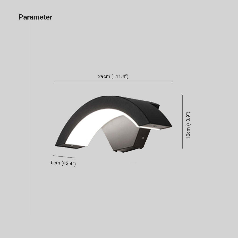Orr Nordic LED Wall Lamp dimensions