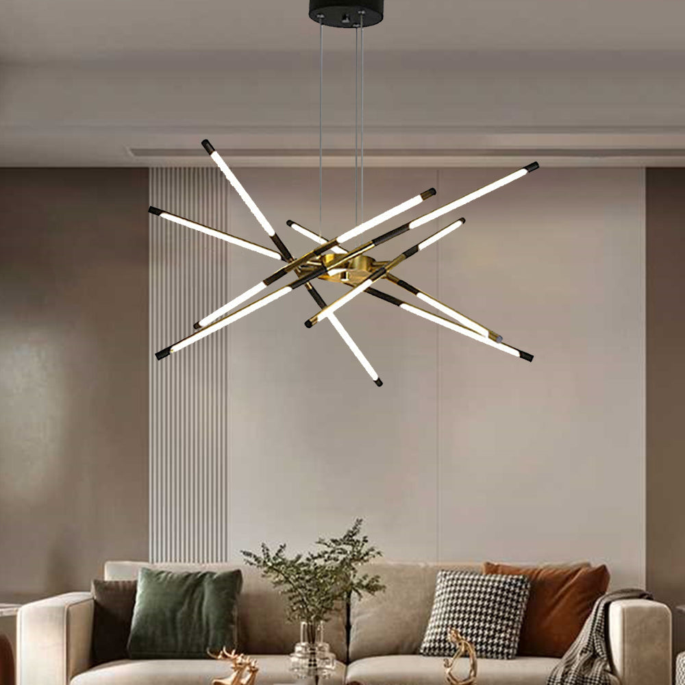 Modern Edge Pendant Light in Living Room