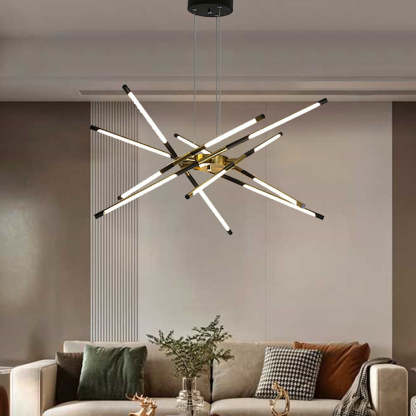 Modern Edge Pendant Light in Living Room
