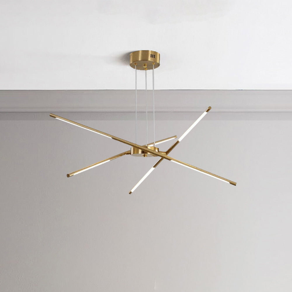 Edge Pendant Light, gold finish, modern design