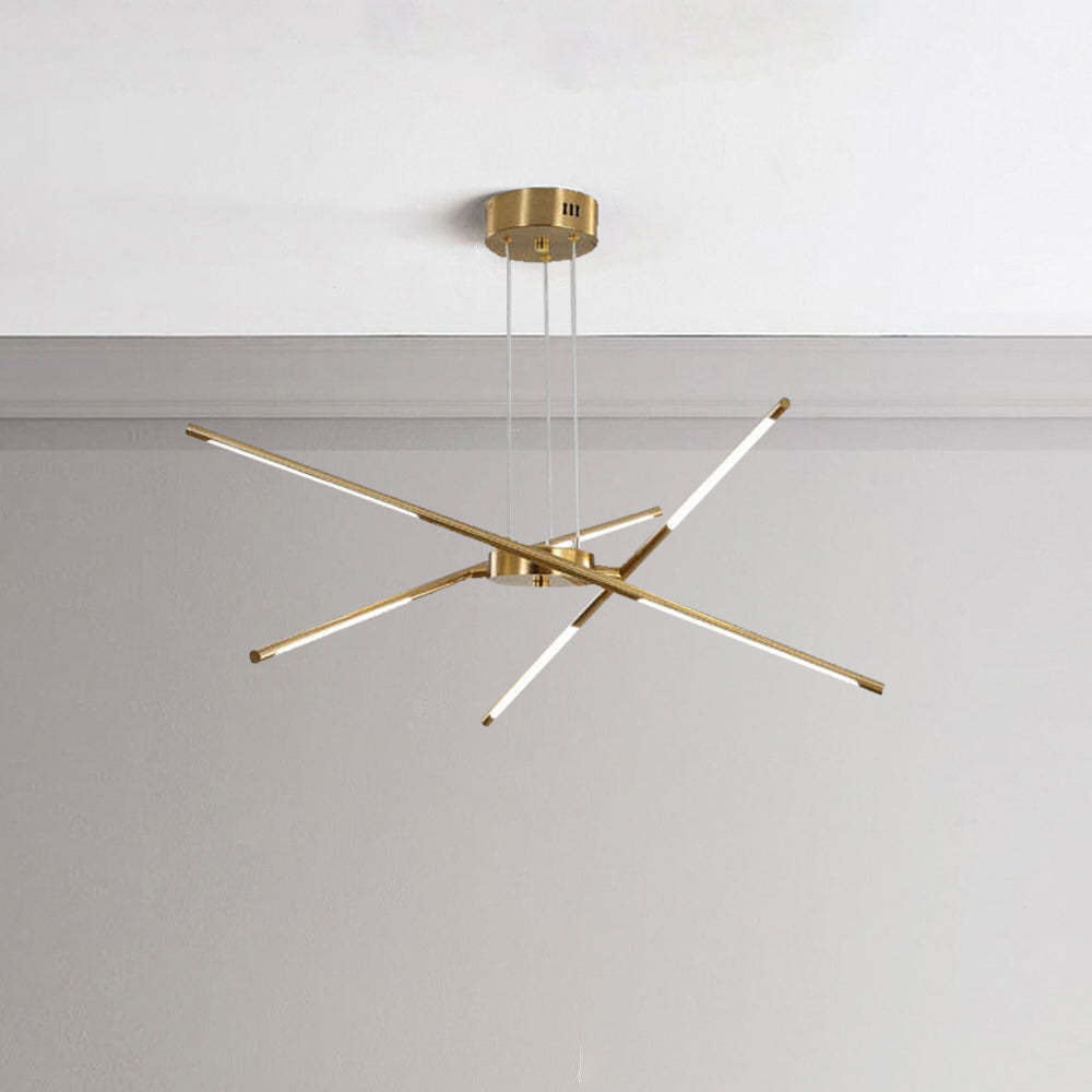 Edge Pendant Light, gold finish, modern design