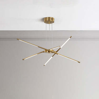 Edge Pendant Light, gold finish, modern design