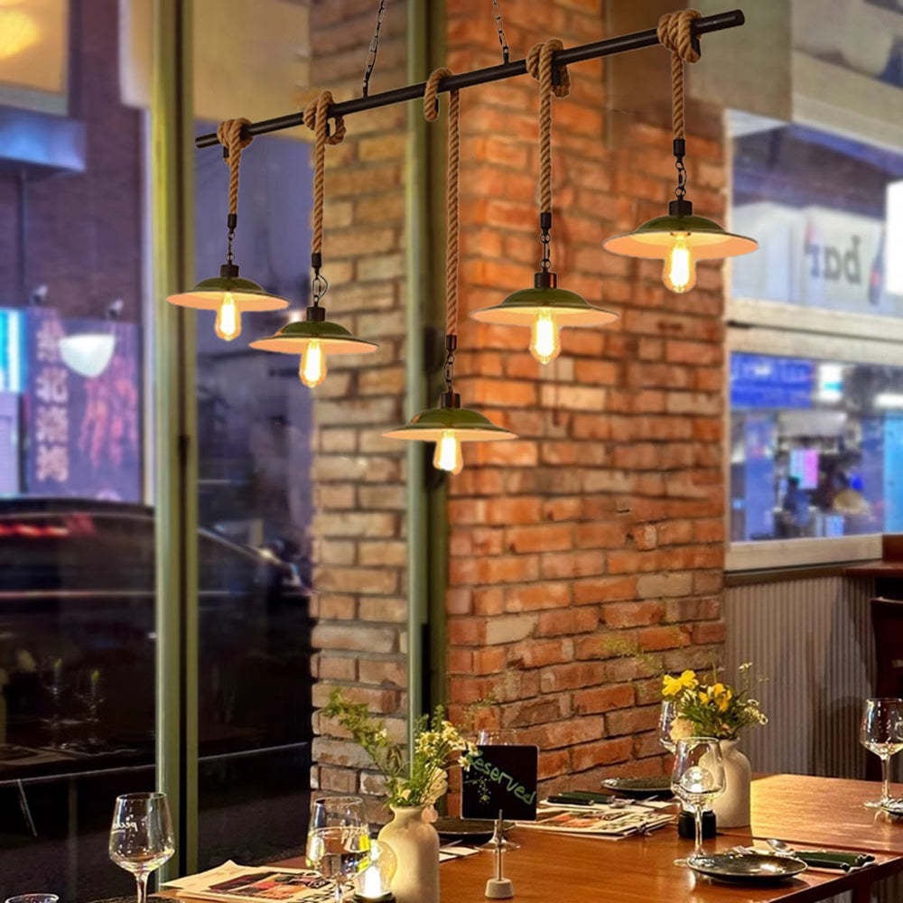 Epoch Vintage LED Pendant Lights in Restaurant