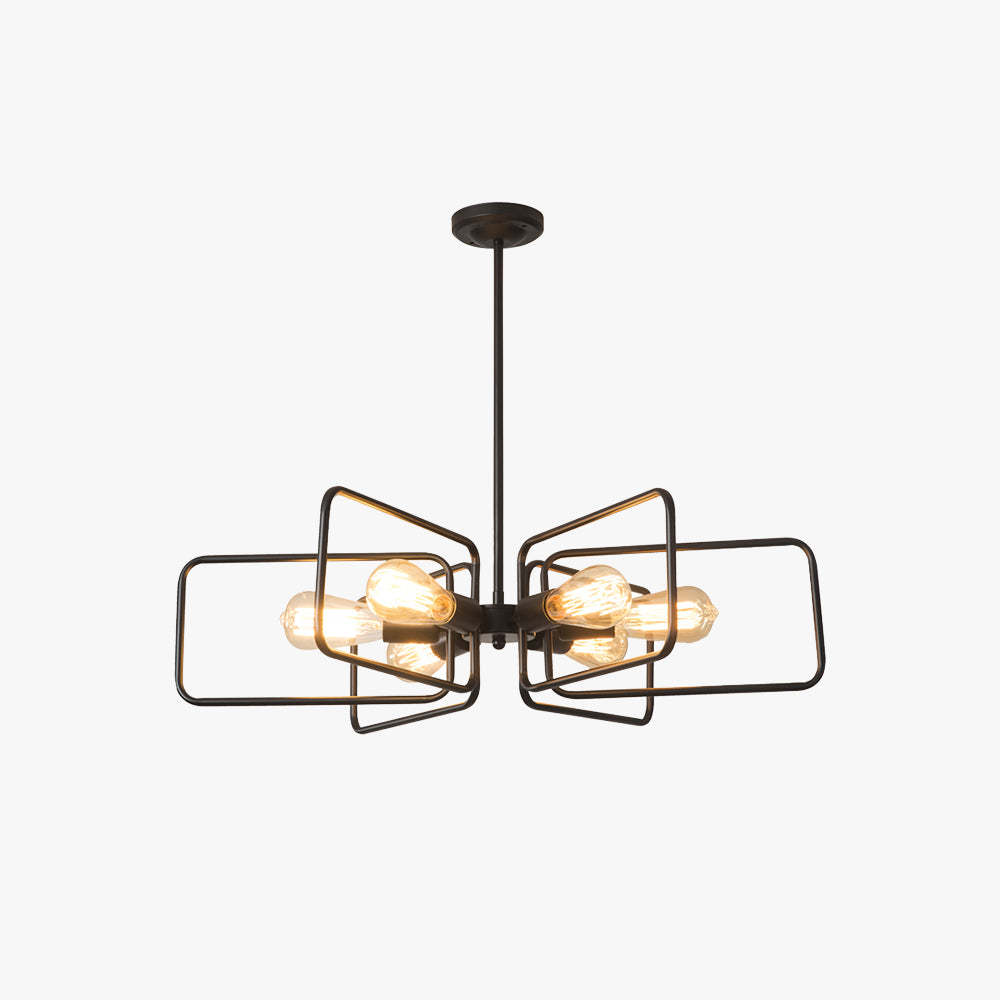 Alessio Industrial LED Chandelier