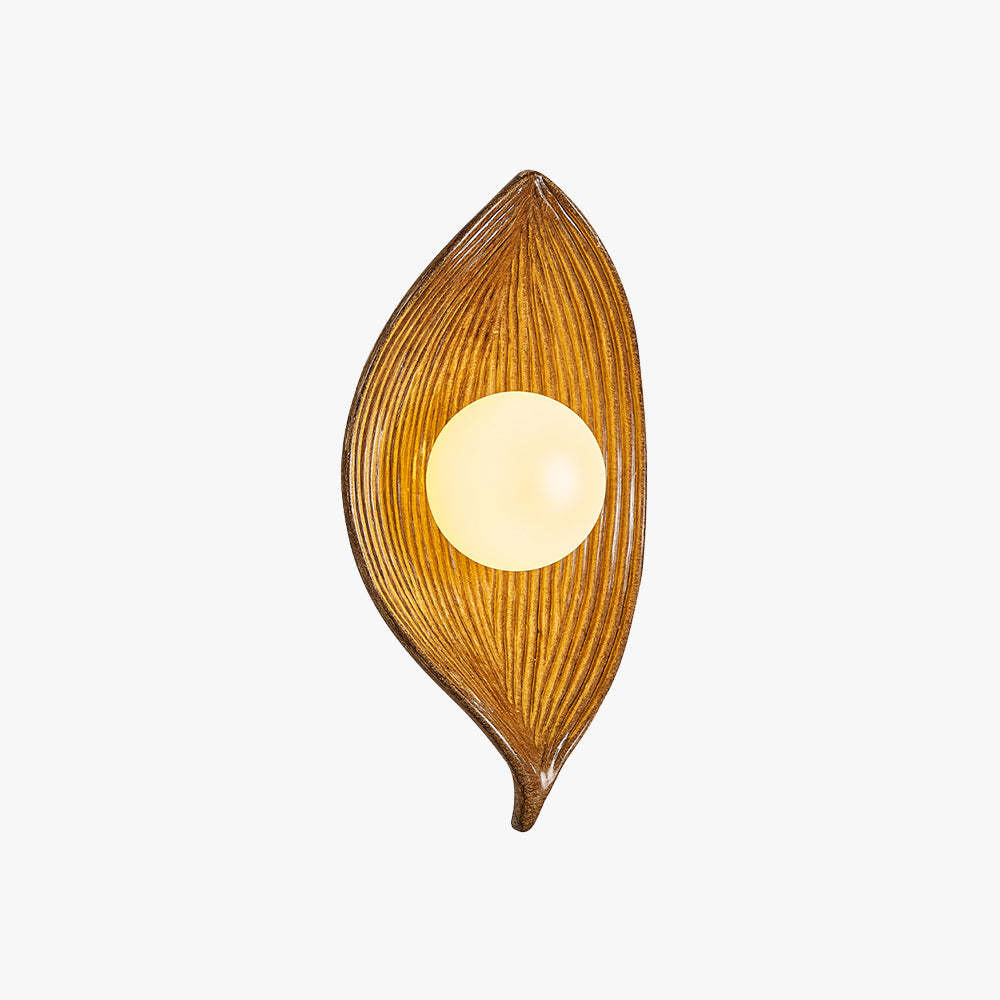 Elif Modern LED Wall Lamp - Leaf Design
