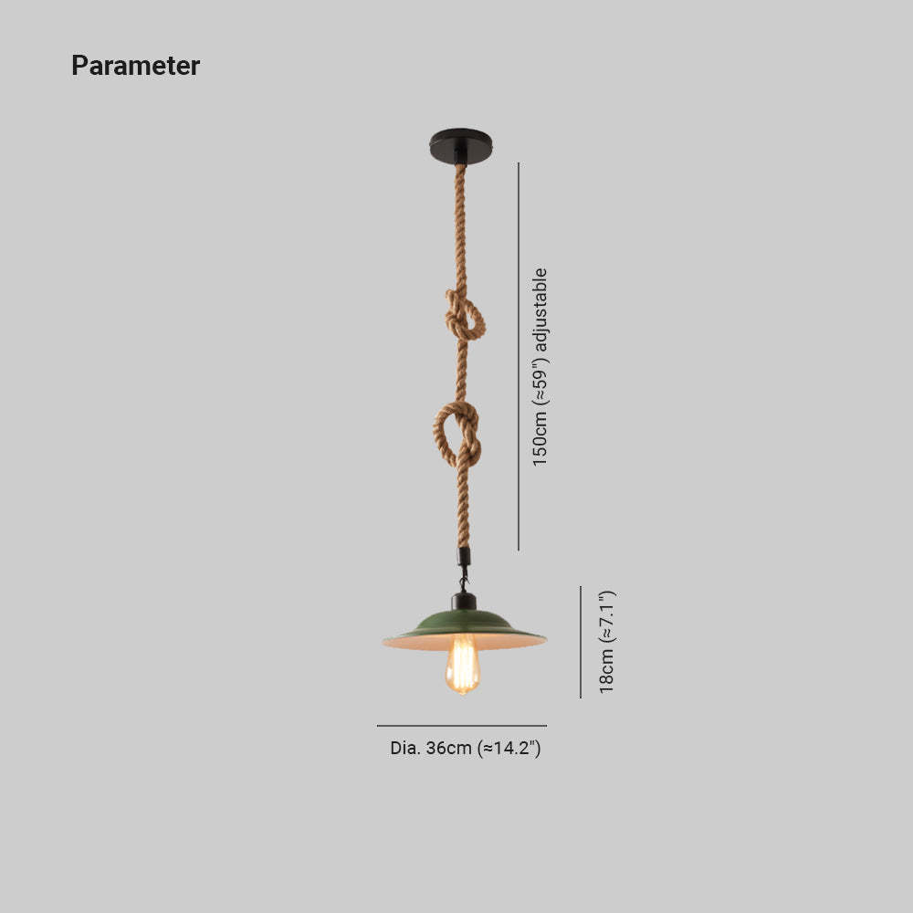 Epoch Vintage LED Pendant Light - Dimensions and Details