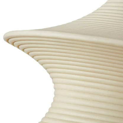 Close-up of Hailie pendant light resin detail