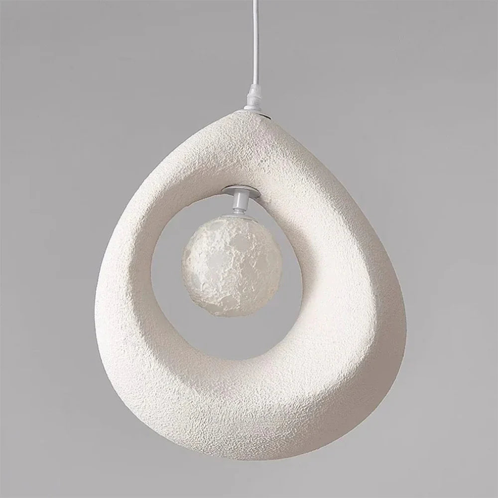 White Byers PVC Pendant Light Fixture