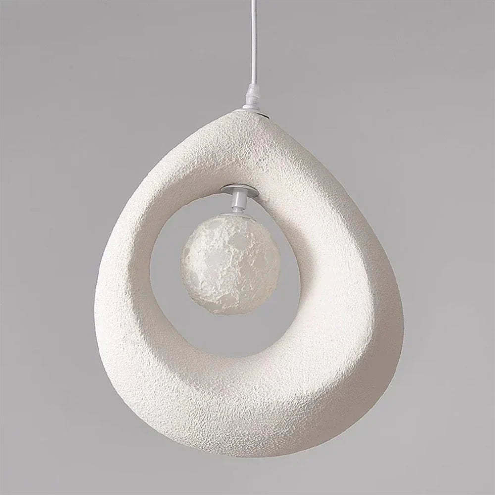 White Byers PVC Pendant Light Fixture