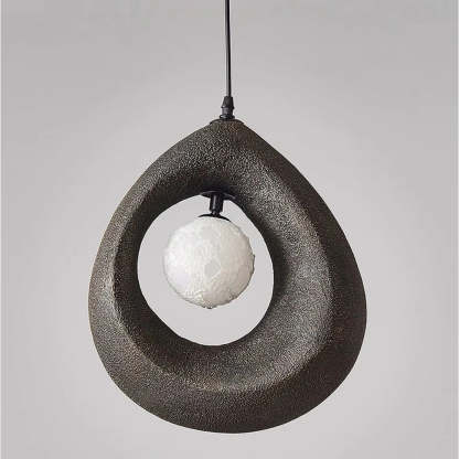 Byers Modern Pendant Light with egg-shaped design