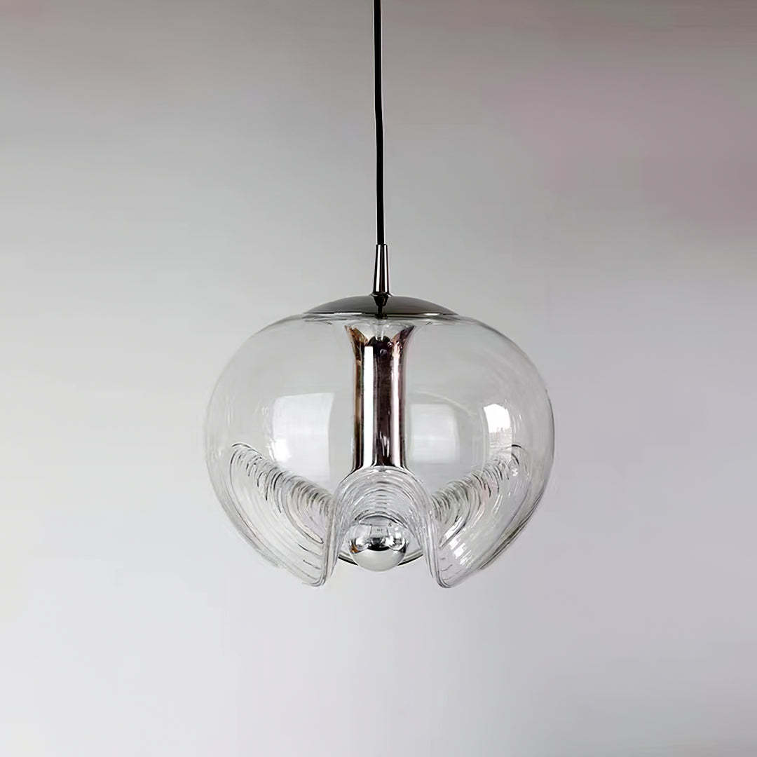 Hailie Modern Wave Glass Pendant Light