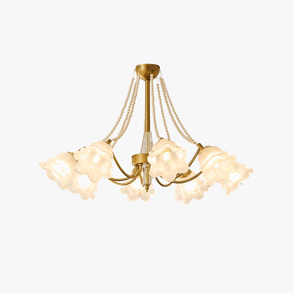 Marilyn Vintage Flower Glass Pendant Light Shades Living Room Bedroom