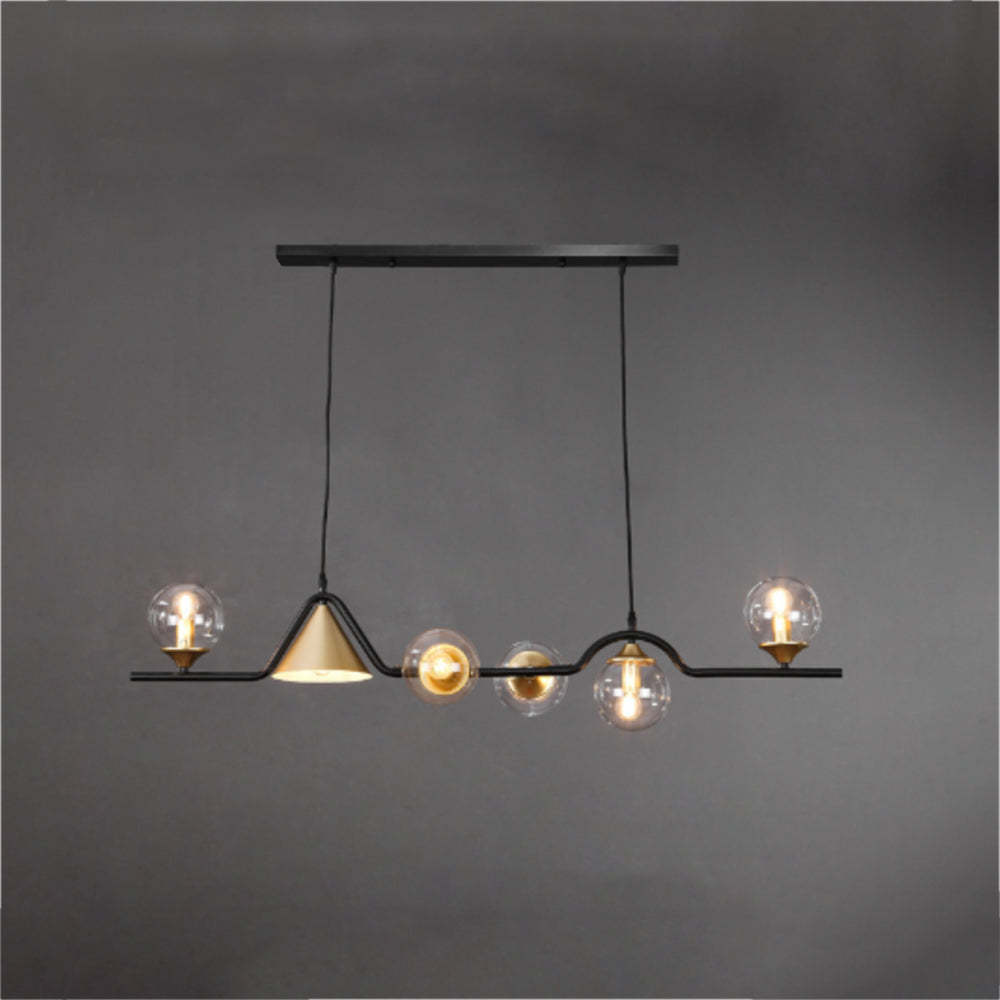 Edge Modern LED Pendant Light - Glass Globes