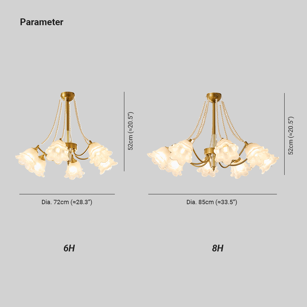 Marilyn Vintage Flower Glass Pendant Light Shades Living Room Bedroom