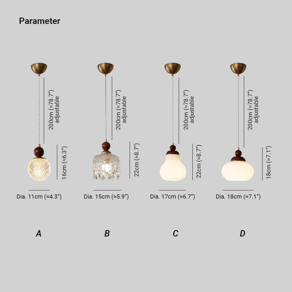 Carins Modern Round Acrylic Pendant Light Shades Living Dining Room Bedroom