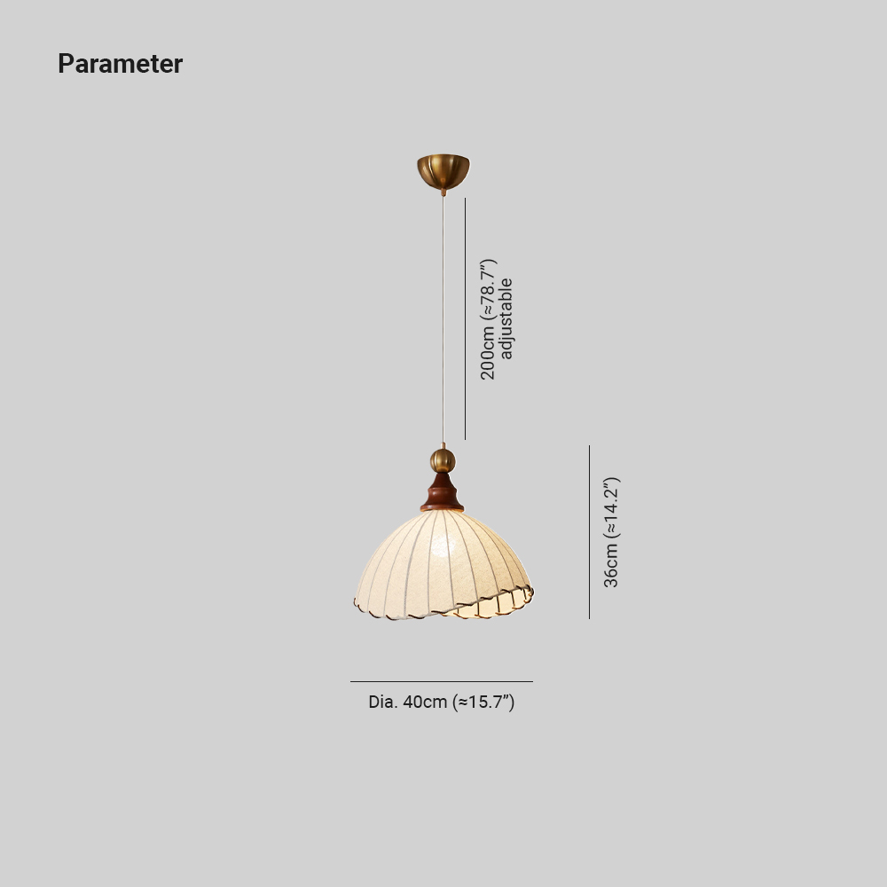 Renée Vintage Cottage Fabric Pendant Light Shades Dining Room Bedroom