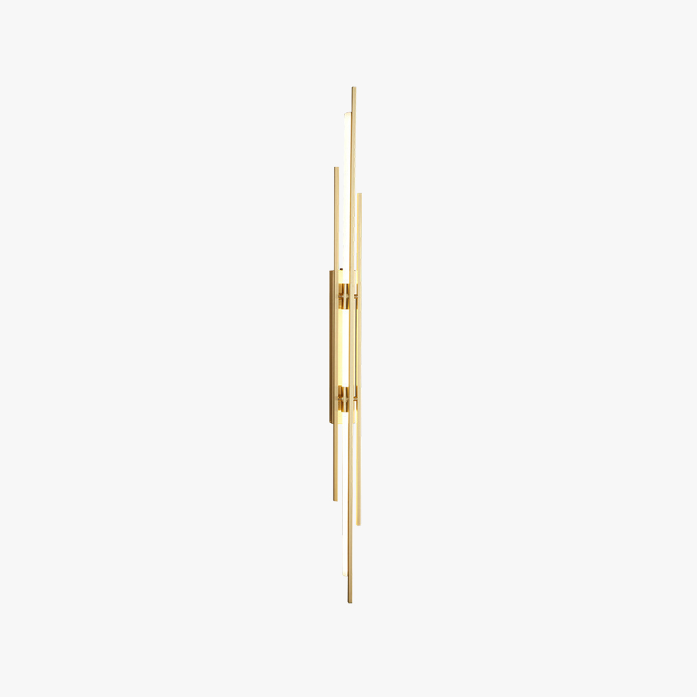 Meza Modern Long Metal Acrylic Wall Light Bedroom Hallway Living Room