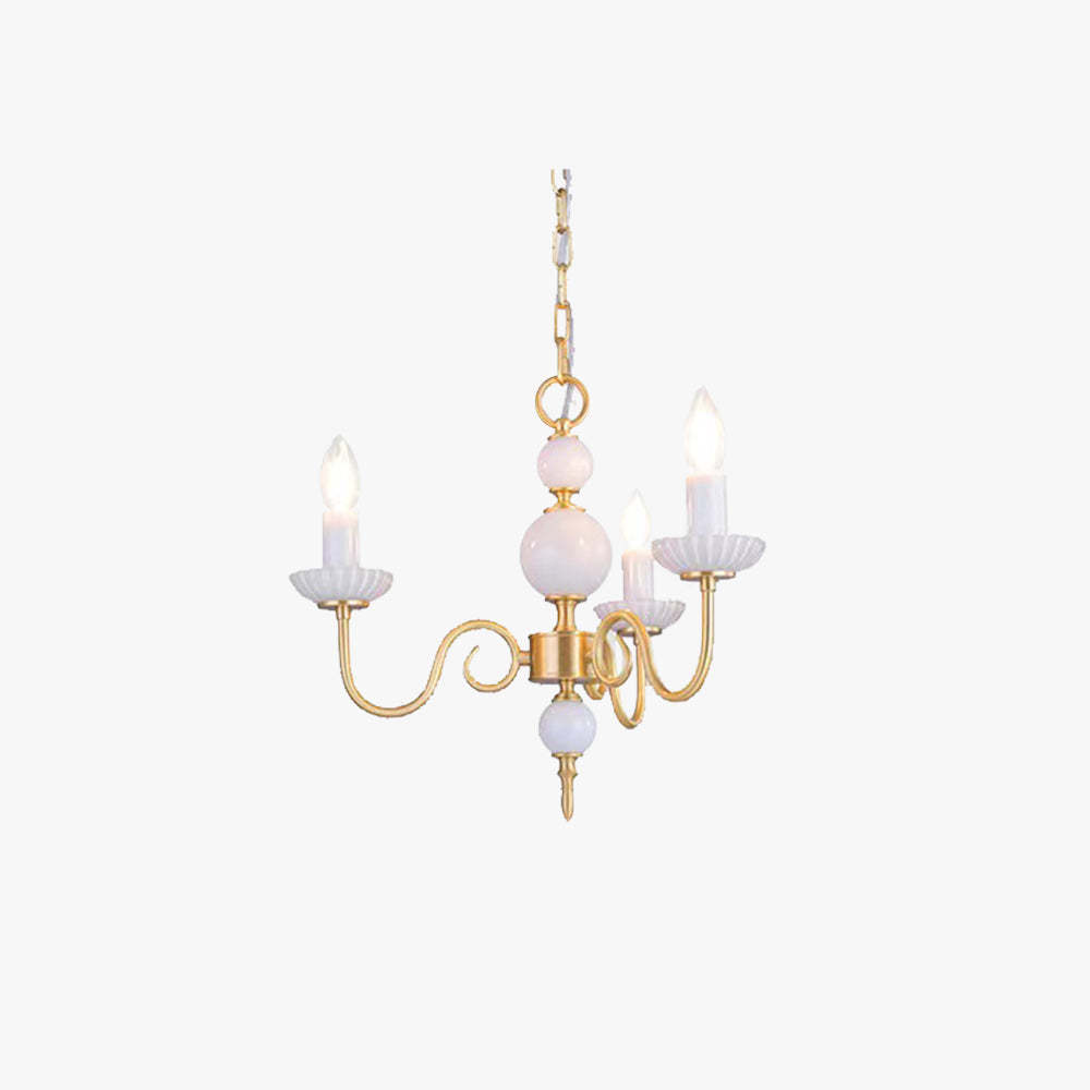 Silva Vintage LED Candle Chandelier for Bedroom