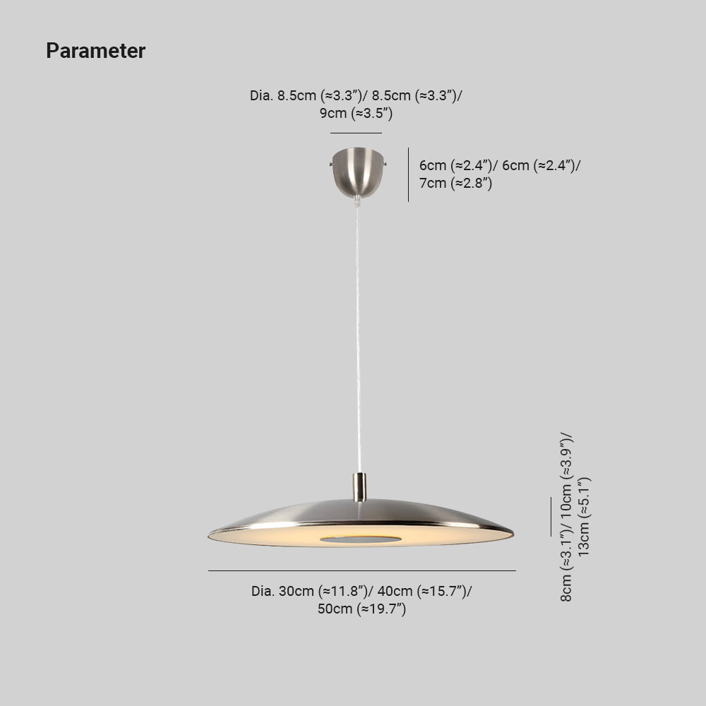 Cairns Pendant Light Dimensions