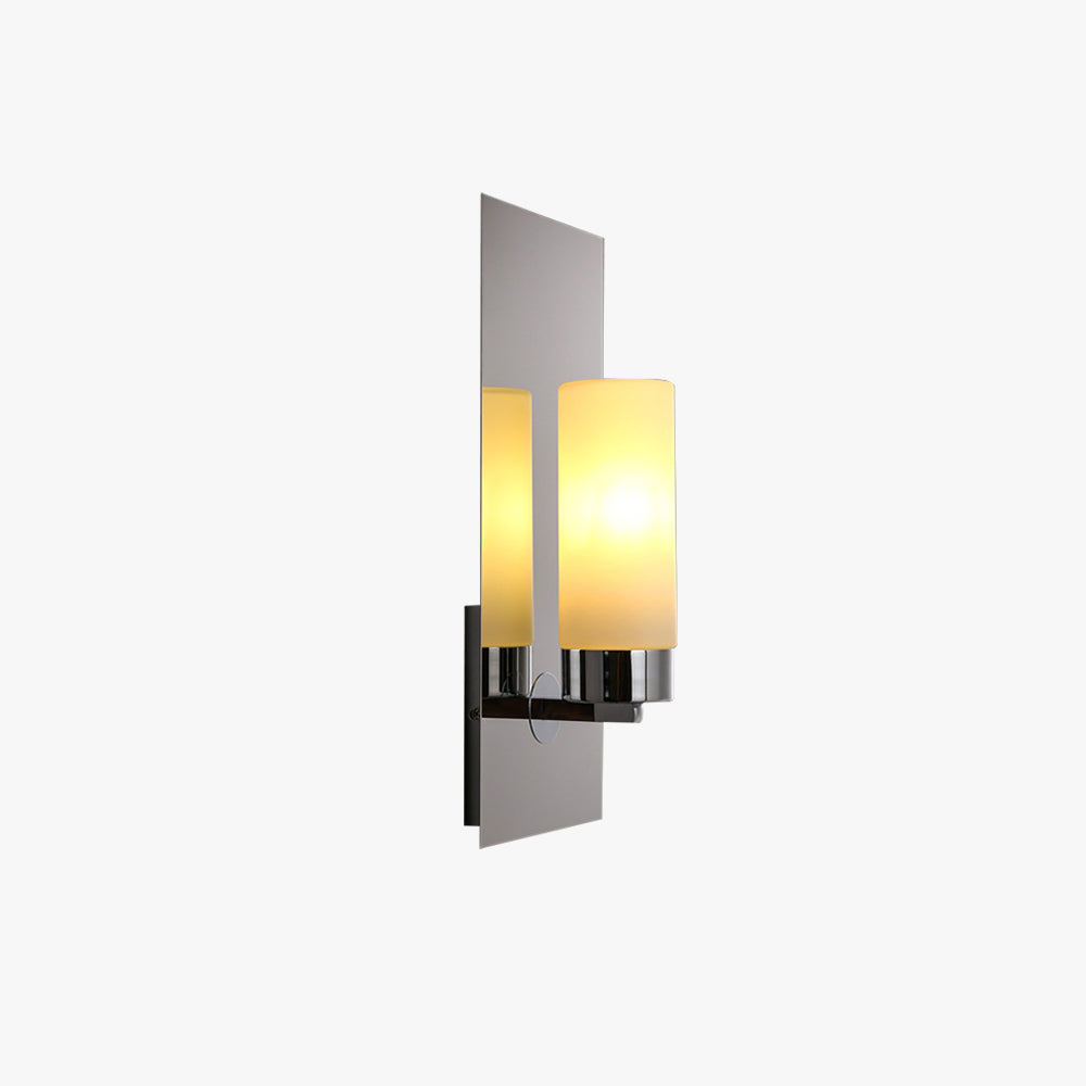 Quinn Modern Simple Metal Glass Indoor Wall Lamp