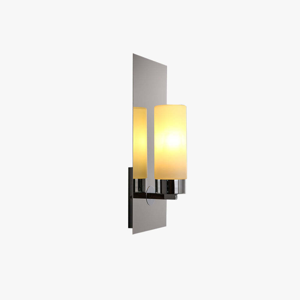 Quinn Modern Simple Metal Glass Indoor Wall Lamp