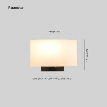Quinn Nordic Metal Glass Indoor Wall Lamp Restaurant Bedroom