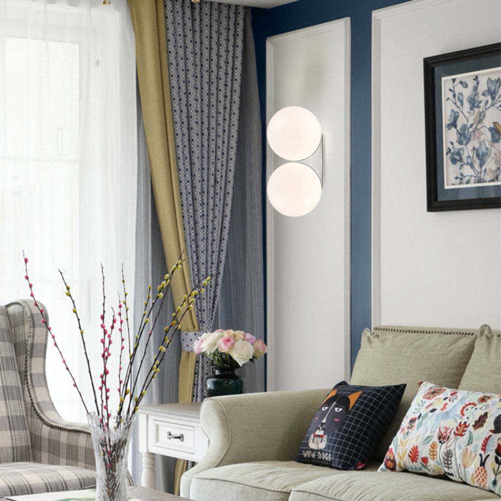 Valentina wall lamp in a modern living room setting