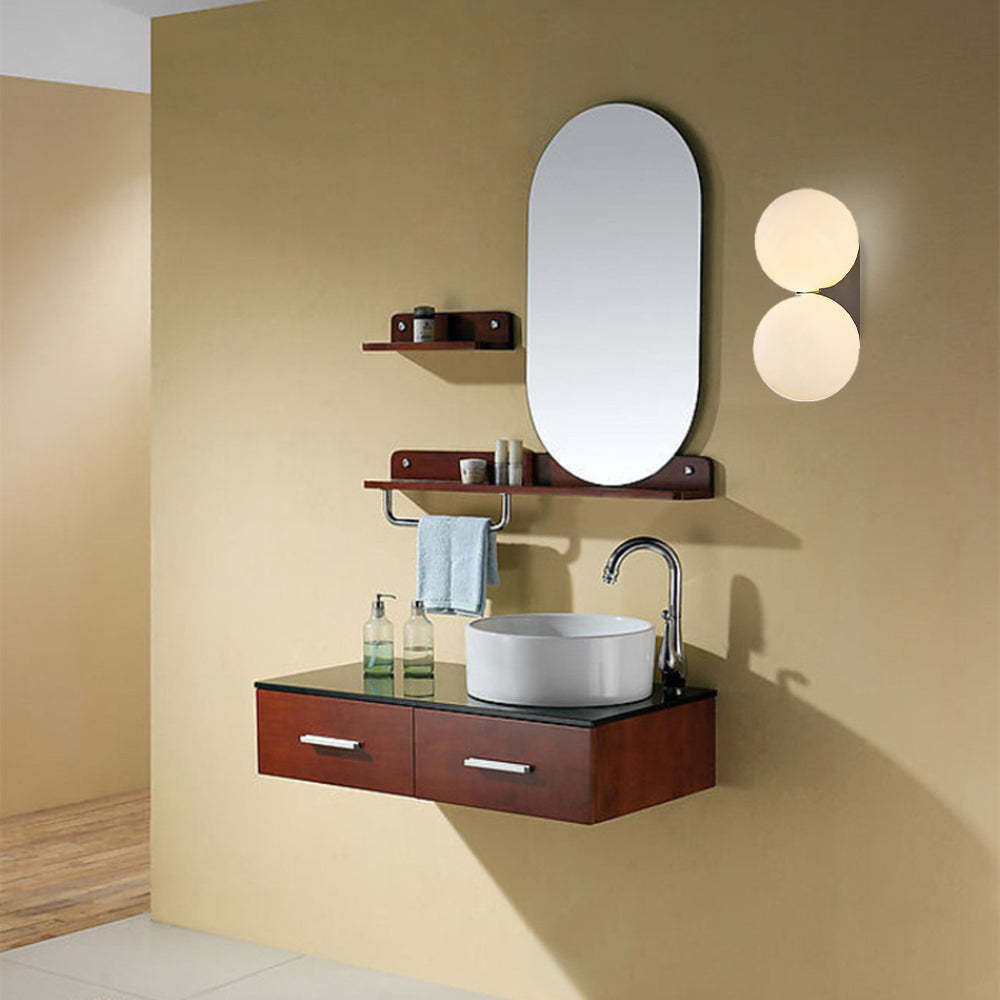 Valentina wall lamp in modern bathroom setting