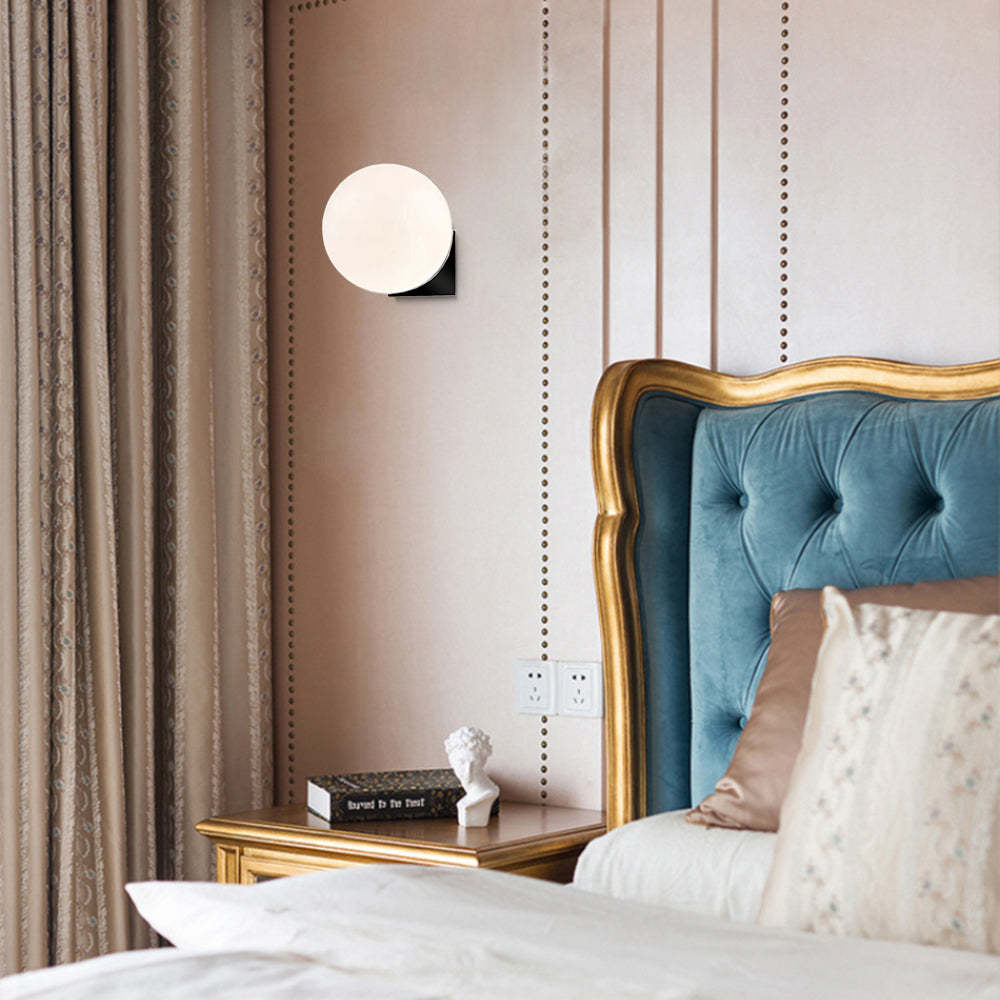 Valentina Simple Indoor Wall Lamp in bedroom setting