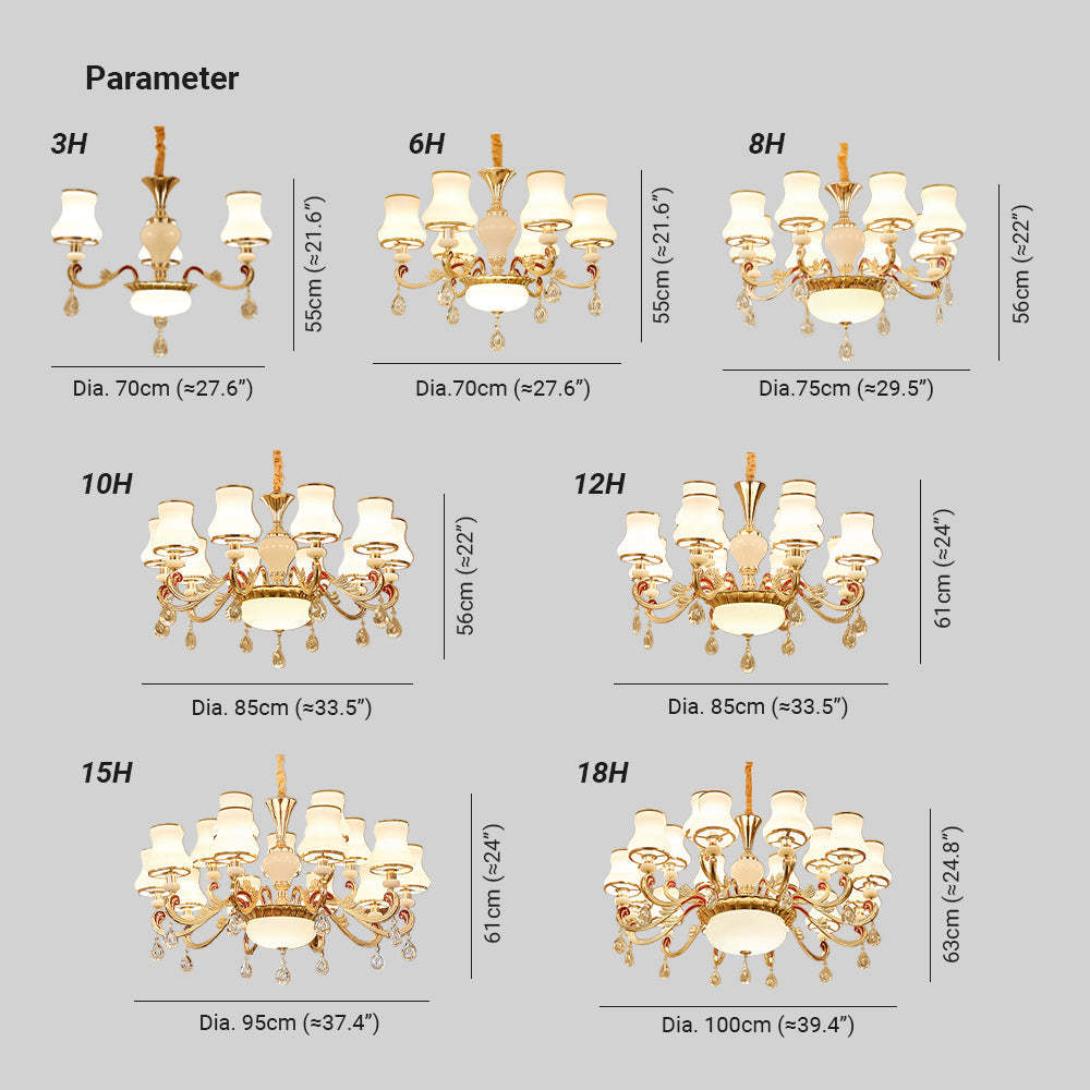 Alessio Retro Pendant Light dimensions & sizes.