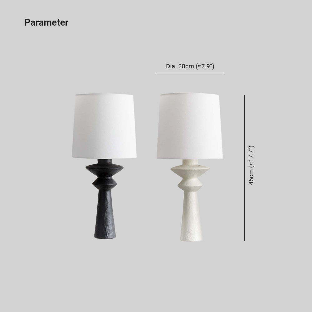 Alessio wall lamps, resin fabric shade, 20cm diameter, 45cm height