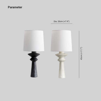 Alessio wall lamps, resin fabric shade, 20cm diameter, 45cm height