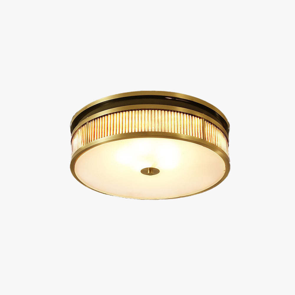 Alessio Retro Flush Mount Ceiling Light