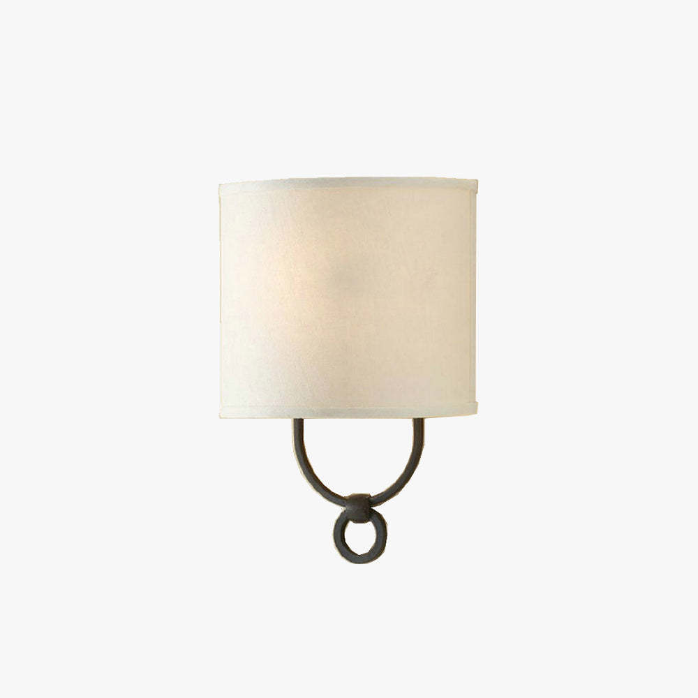 Alessio Modern fabric wall lamp for bedroom
