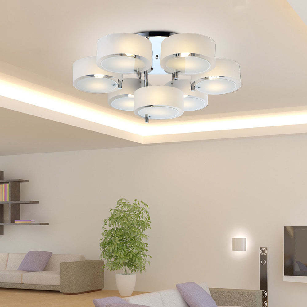 Quinn modern ceiling light in a living room