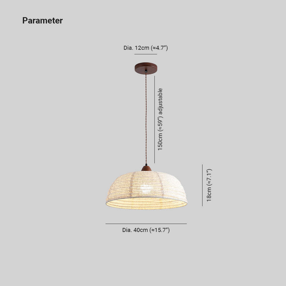 Ritta Retro Lantern Pendant Light with Dimensions