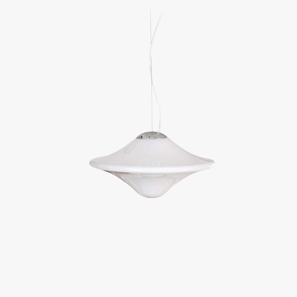 Hailie Modern UFO Metal Glass LED Pendant Light
