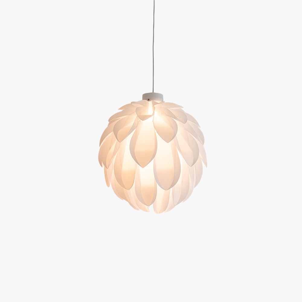 Hailie Design Metal PVC Cone LED Pendant Light