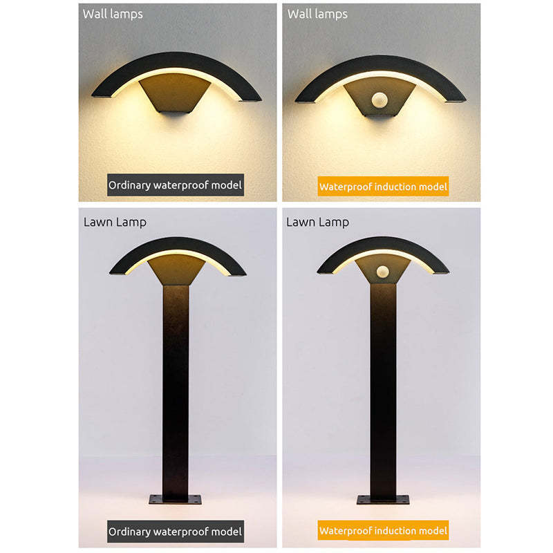 Orr Nordic LED Outdoor Lamp: Wall & Lawn models