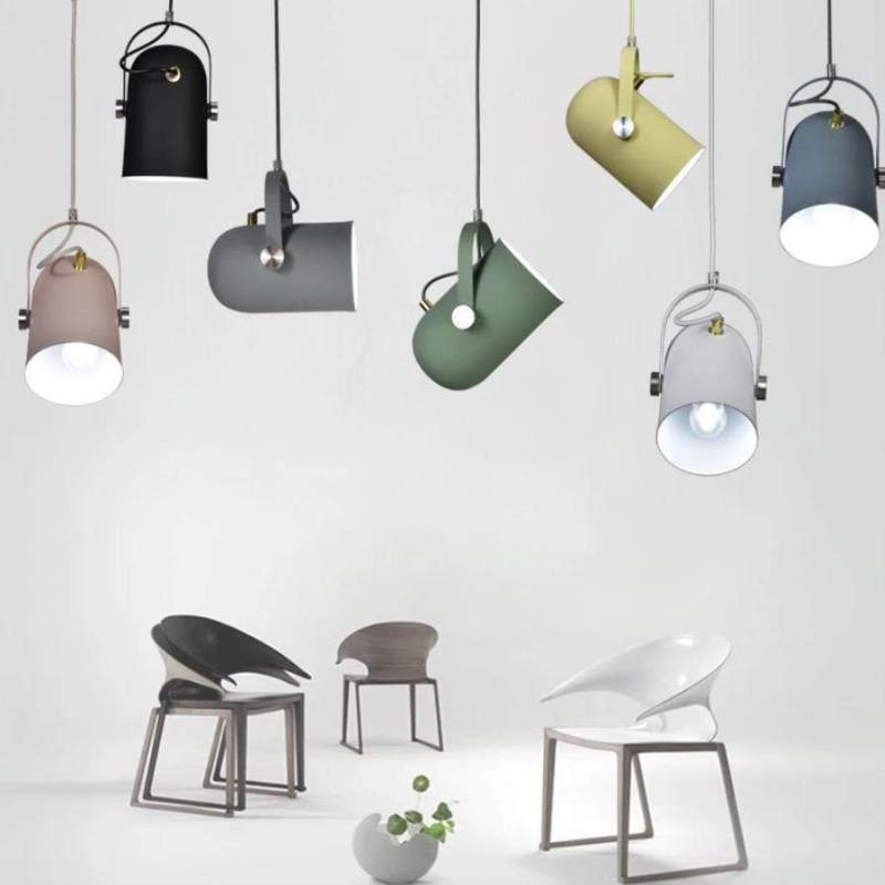 Morandi Style Pendant Lights in Various Colors