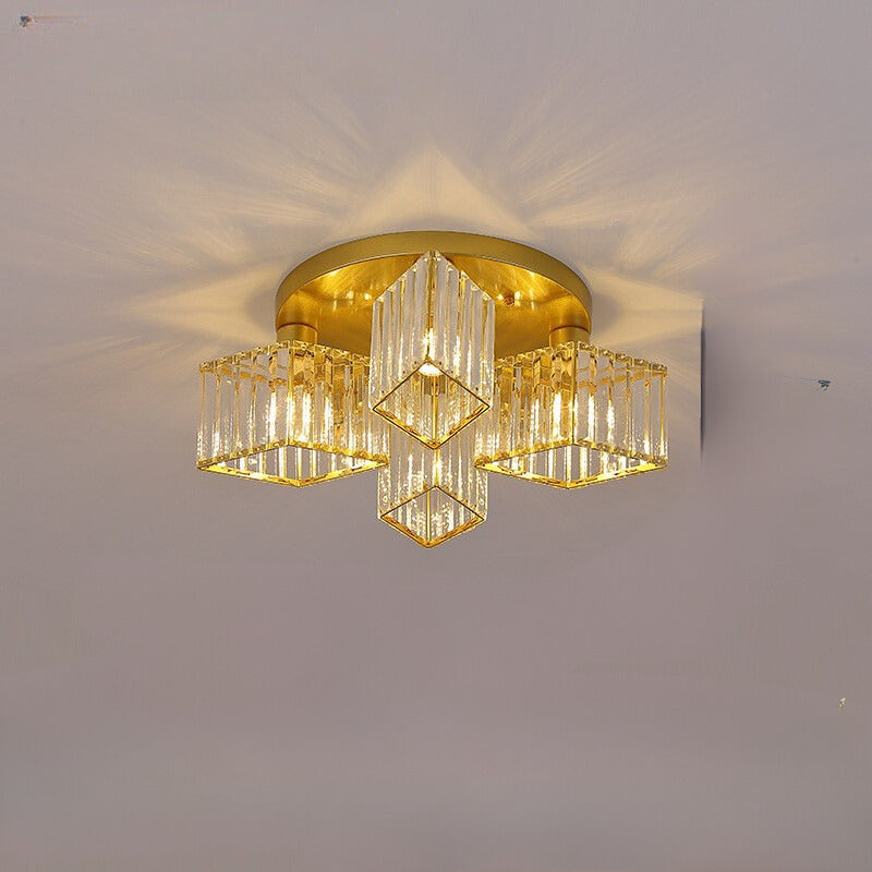 Gold Eryn Modern Flush Mount Ceiling Light