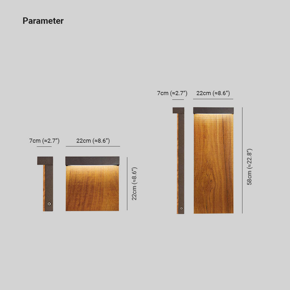 Orr Outdoor Path Light Dimensions