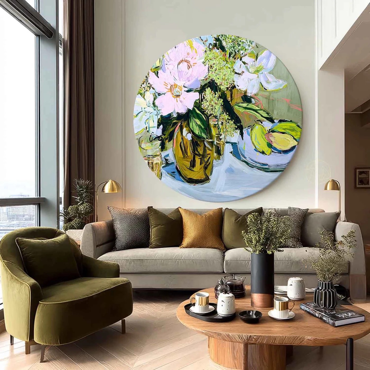 Round Wall Art #MS236