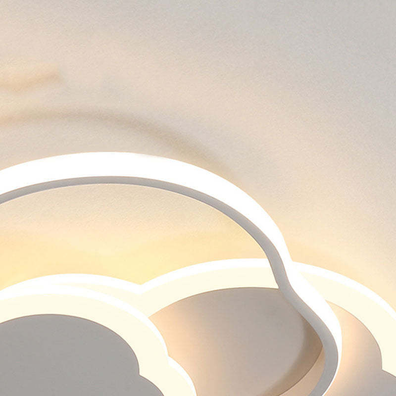 Quinn Modern Ceiling Light, cloud shape lighting