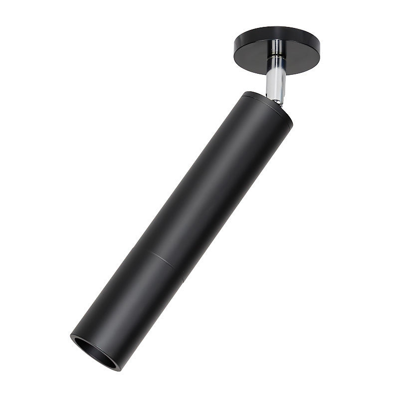 Black Freja metal tube spotlight - Modern wall lighting by Las Sola